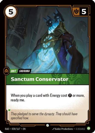Sanctum Conservator (030/167) - Riftbound - [Radiance]