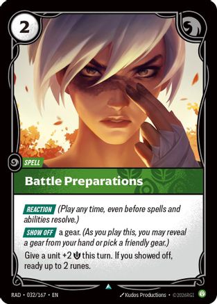Battle Preparations (032/167) - Riftbound - [Radiance]