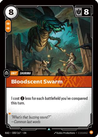 Bloodscent Swarm (080/167) - Riftbound - [Radiance]