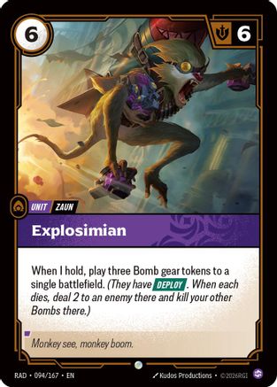 Explosimian (094/167) - Riftbound - [Radiance]
