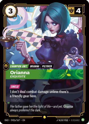 Orianna, Exquisite (Alternate Art) (042a/167) - Riftbound - [Radiance] Foil
