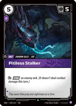 Pitiless Stalker (104/167) - Riftbound - [Radiance]