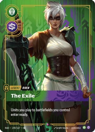 Riven, The Exile (149/167) - Riftbound - [Radiance] Foil