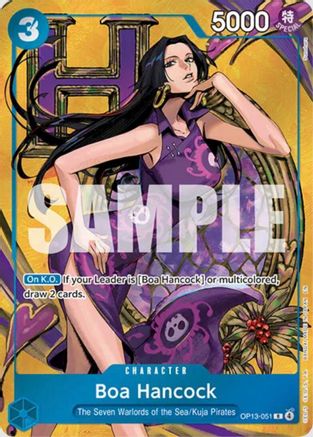 Boa Hancock (OP13-051) (Mini Case Set Vol. 3 Sunohara Artwork) (OP13-051) - [One Piece Promotion Cards] Foil