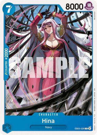 Hina (EB05-026) - [Extra Booster: One Piece Heroines Edition Vol. 2]
