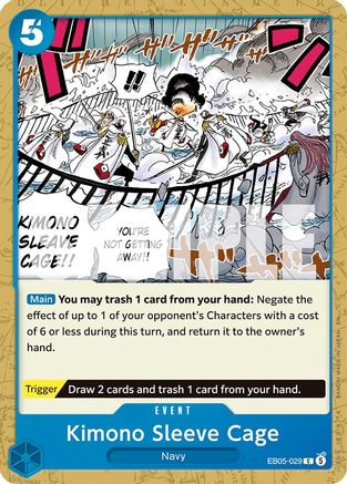 Kimono Sleeve Cage (EB05-029) - [Extra Booster: One Piece Heroines Edition Vol. 2]