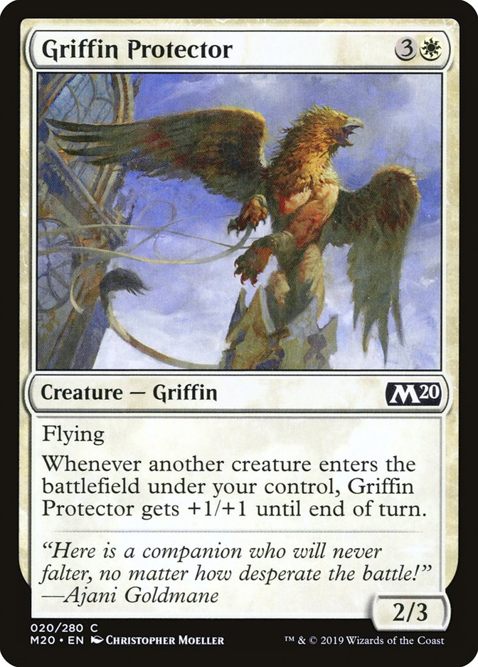 Griffin Protector [Core Set 2020] Foil