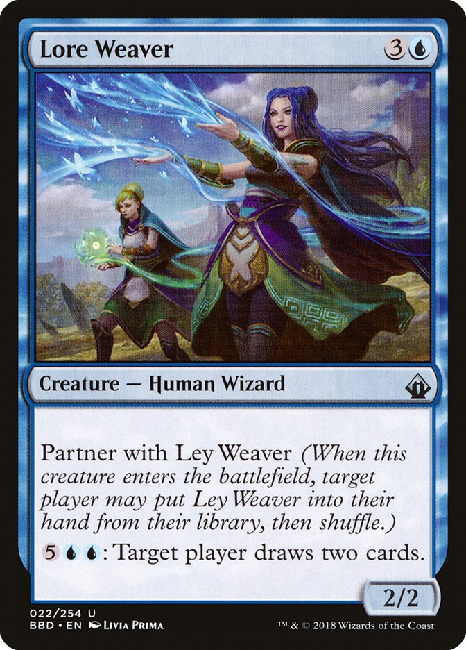 Lore Weaver [Battlebond] Foil