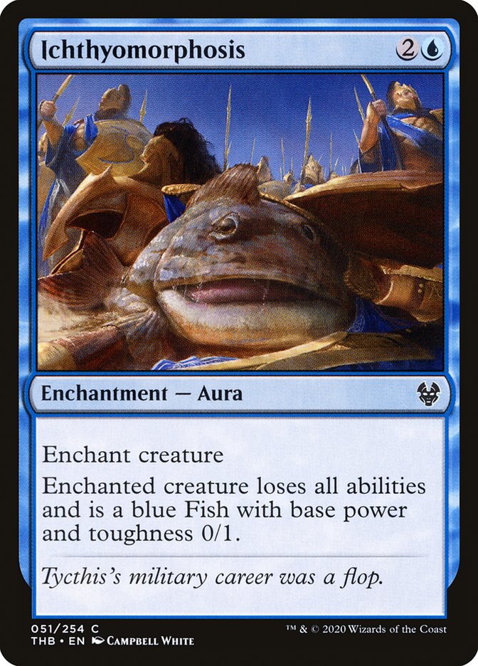 Ichthyomorphosis [Theros Beyond Death] Foil