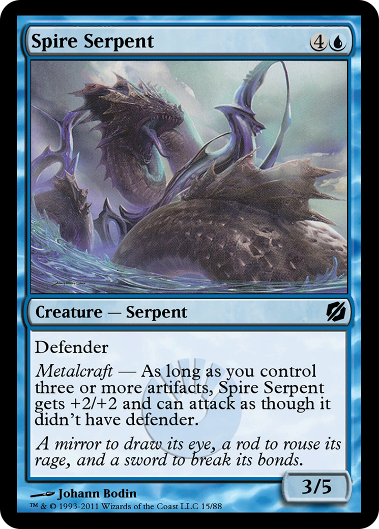 Spire Serpent  [Duel Decks: Mirrodin Pure vs. New Phyrexia]