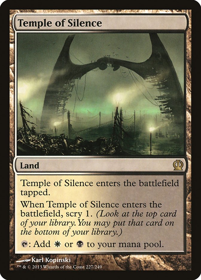 Temple of Silence [Theros] Foil