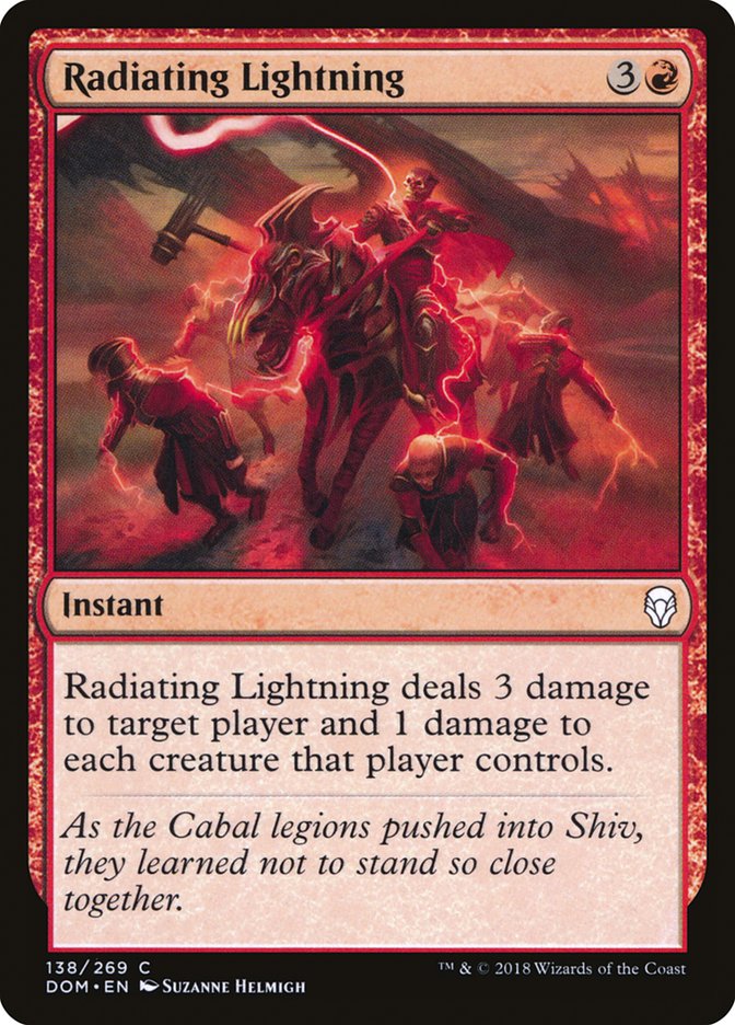 Radiating Lightning [Dominaria] Foil