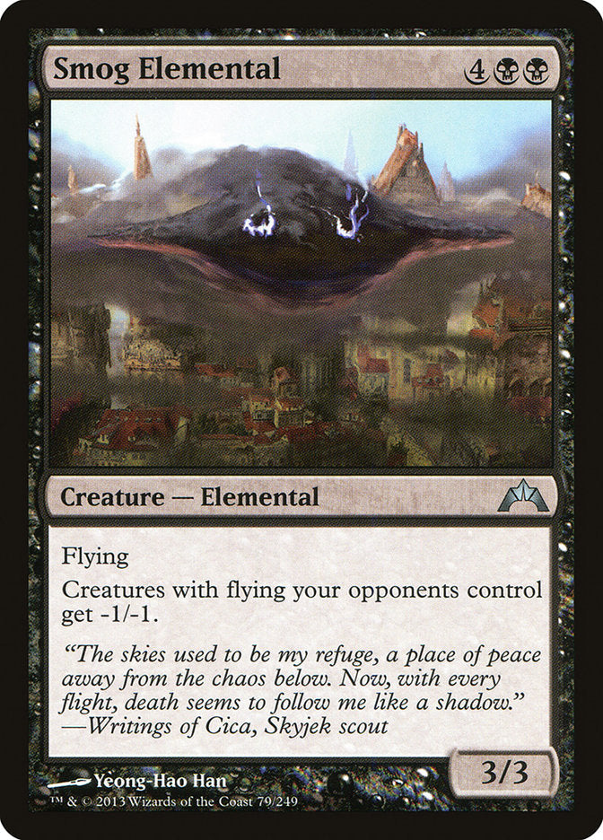 Smog Elemental [Gatecrash] Foil