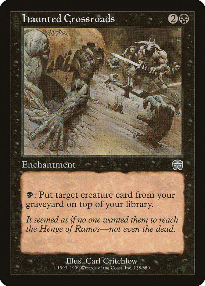 Haunted Crossroads [Mercadian Masques] Foil