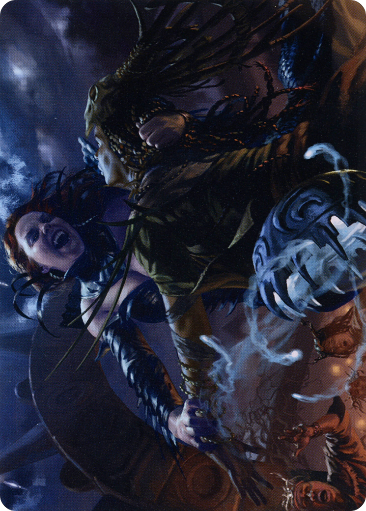 Olivia's Midnight Ambush // Olivia's Midnight Ambush  [Midnight Hunt Art Series] (Borderless) Foil