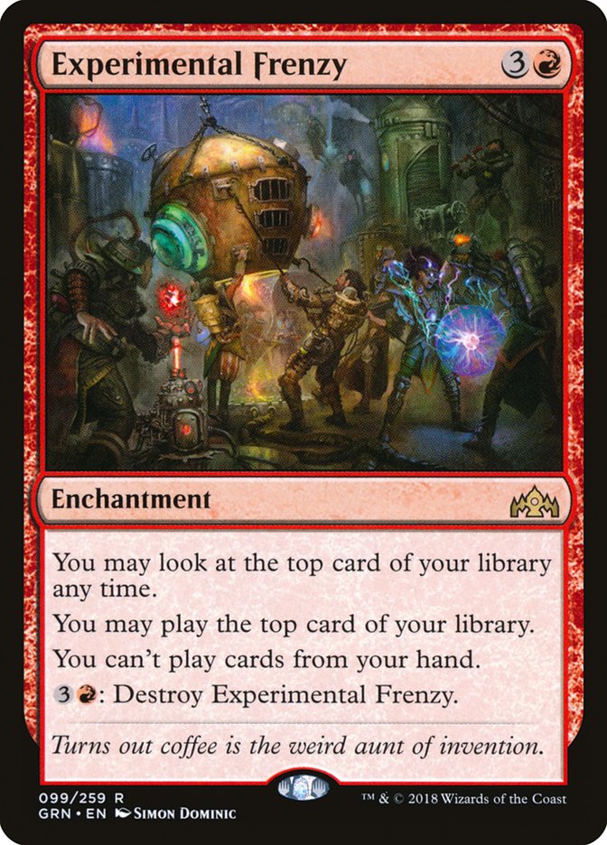 Experimental Frenzy [Guilds of Ravnica] Foil