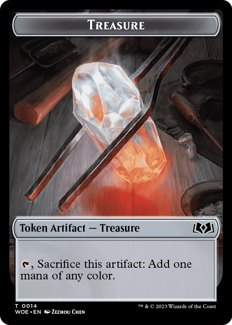 Treasure  [Wilds of Eldraine Tokens]