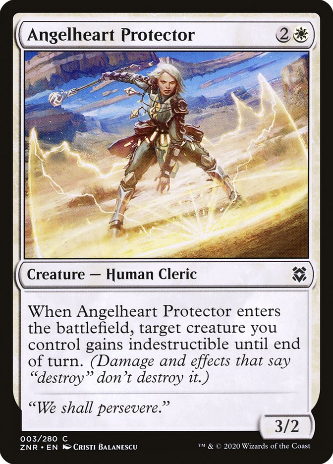 Angelheart Protector [Zendikar Rising] Foil