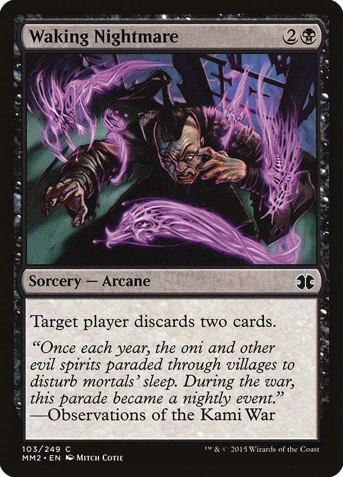 Waking Nightmare [Modern Masters 2015] Foil