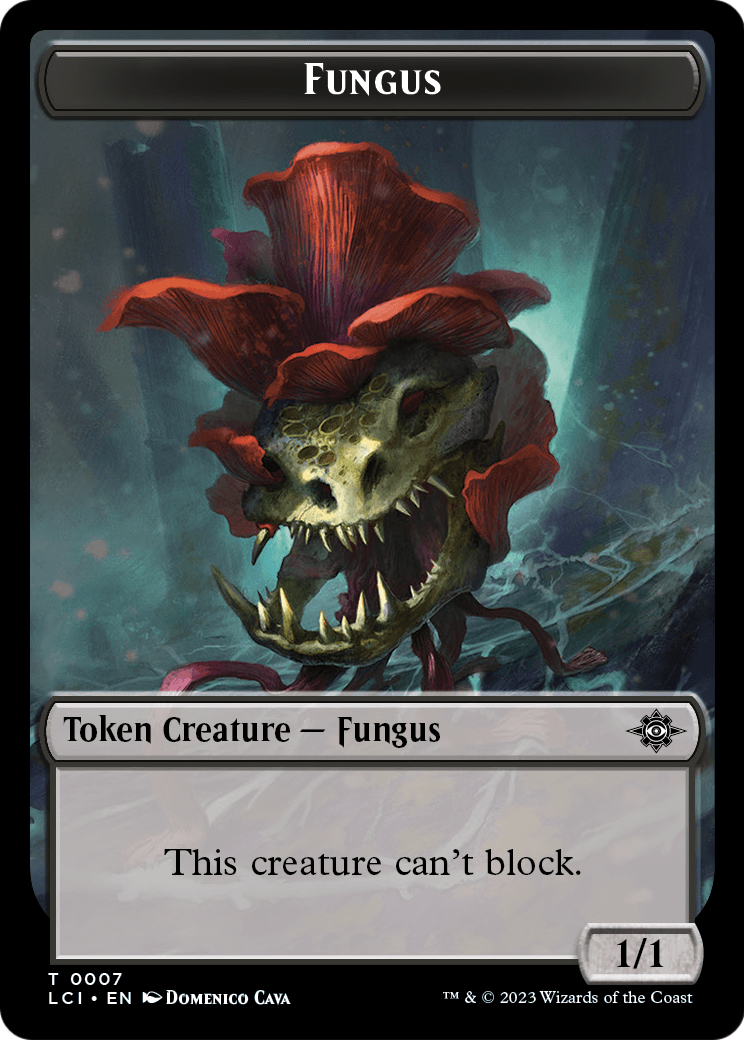 Fungus  [The Lost Caverns of Ixalan Tokens] Foil