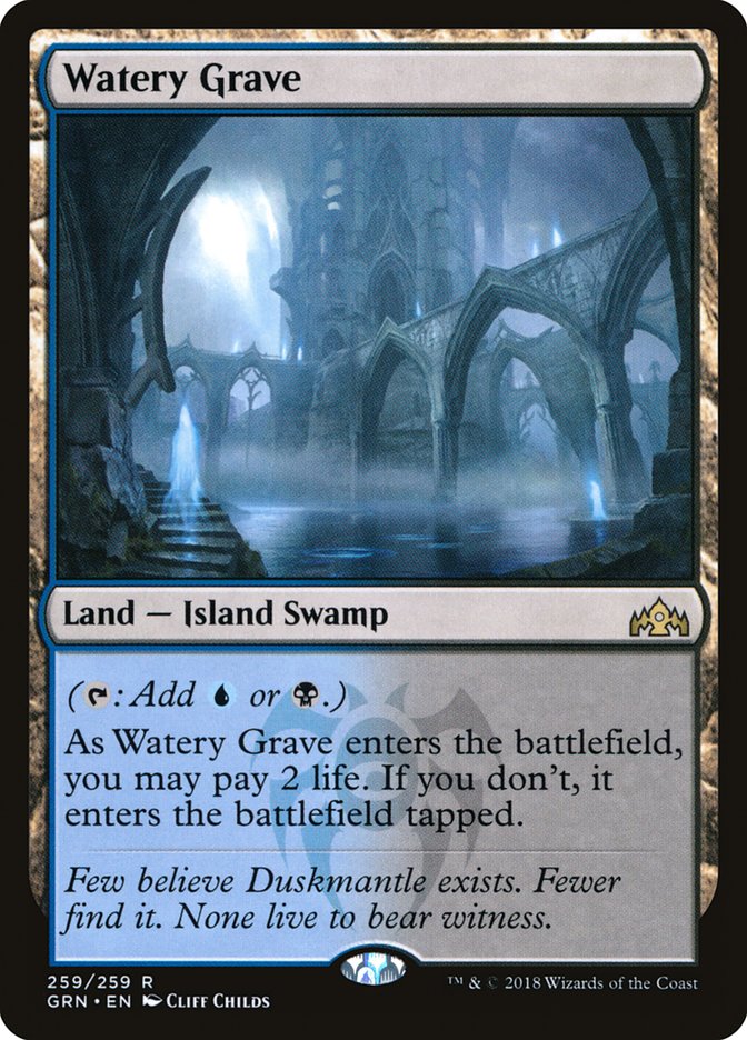 Watery Grave [Guilds of Ravnica] Foil
