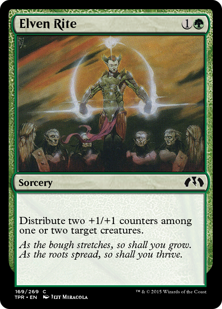 Elven Rite  [Tempest Remastered] Foil