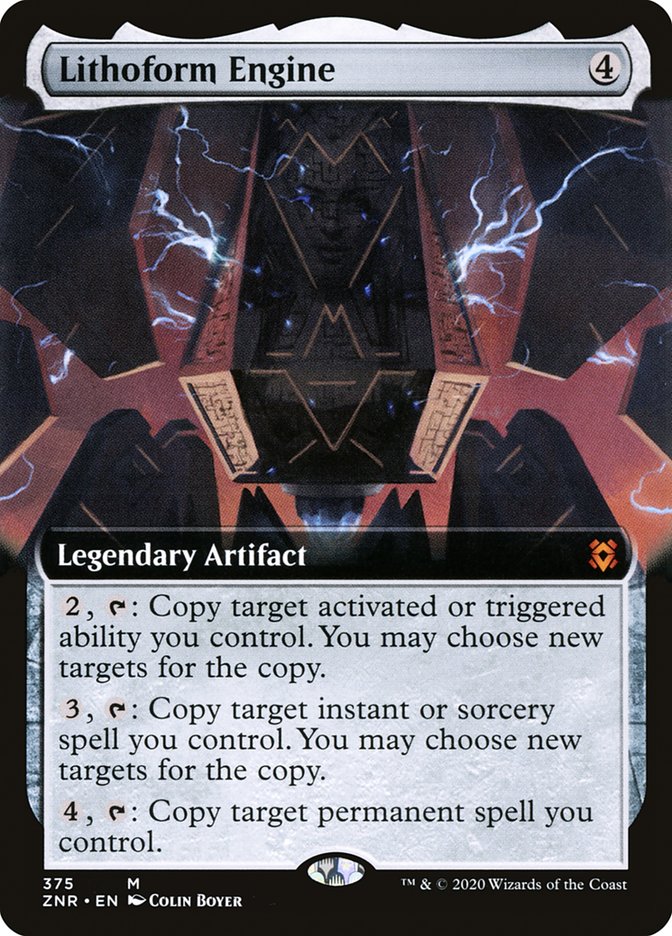 Lithoform Engine (Extended Art) [Zendikar Rising] Foil