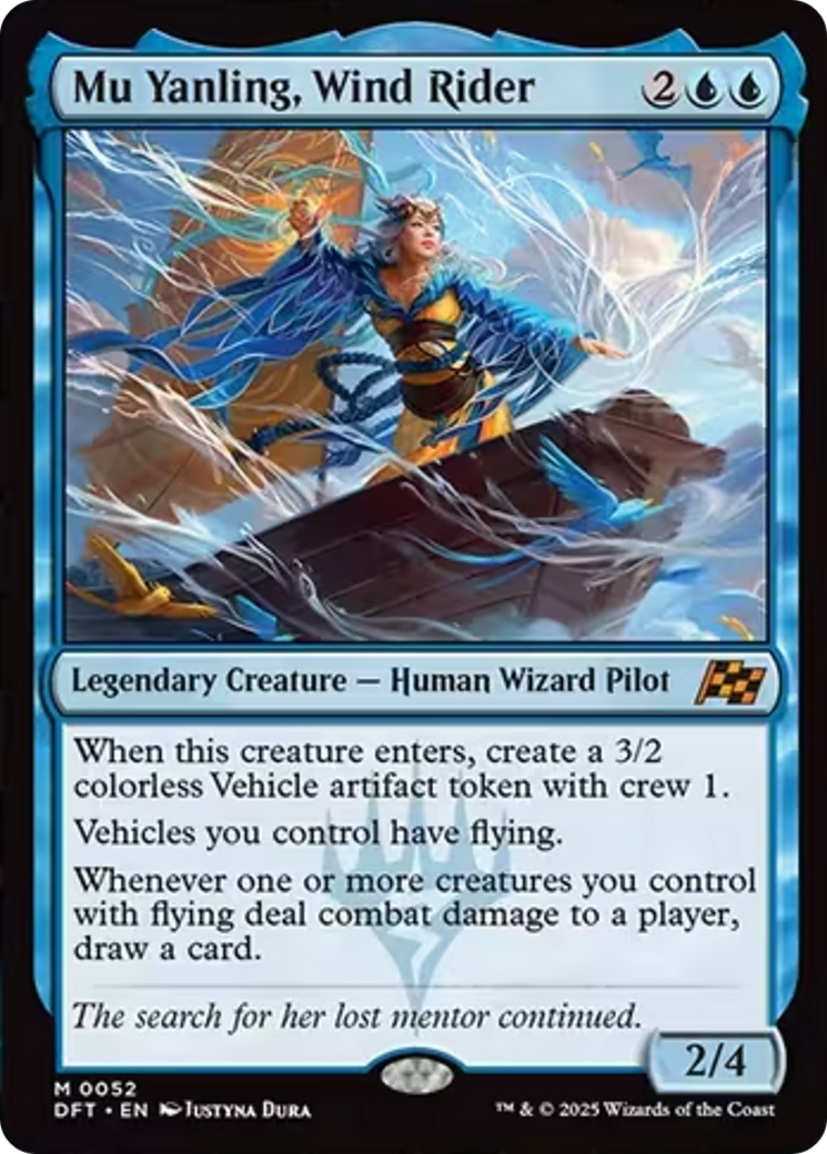 Mu Yanling, Wind Rider [Aetherdrift] Foil