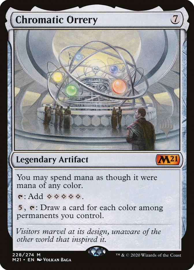 Chromatic Orrery (Promo Pack) [Core Set 2021 Promos] Foil
