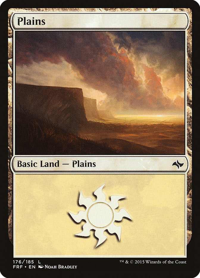 Plains (176) [Fate Reforged] Foil