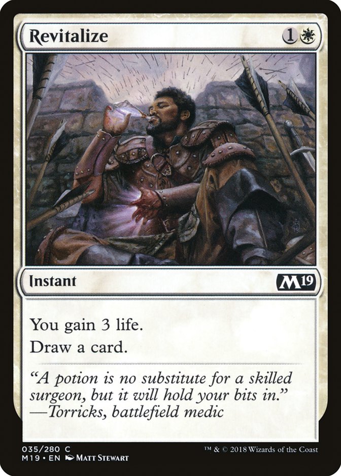 Revitalize [Core Set 2019] Foil