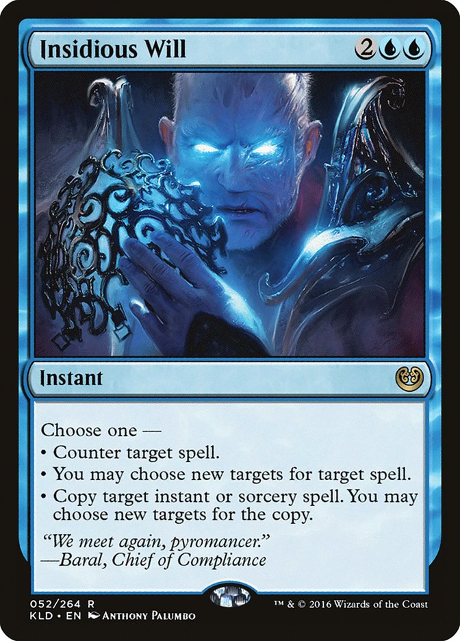 Insidious Will [Kaladesh] Foil