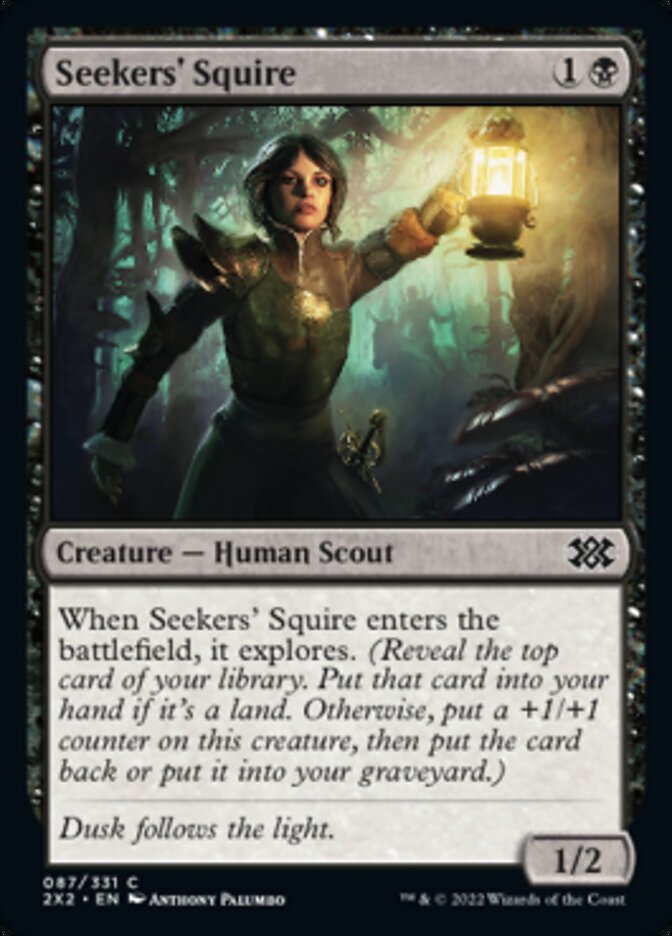 Seekers' Squire [Double Masters 2022] Foil