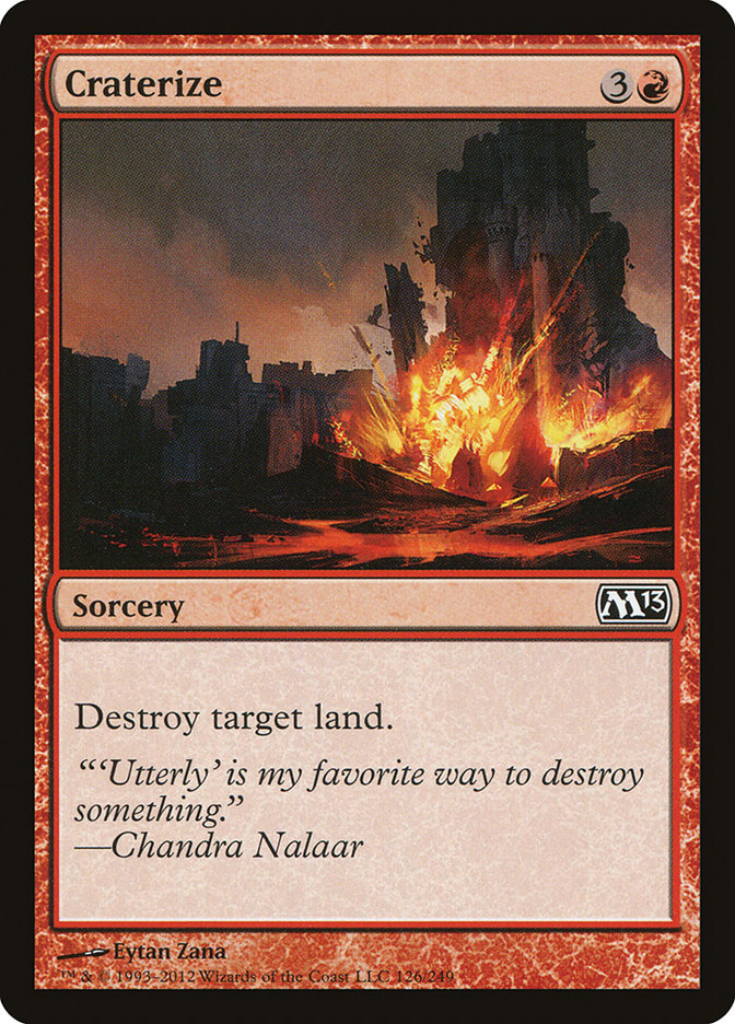 Craterize [Magic 2013] Foil