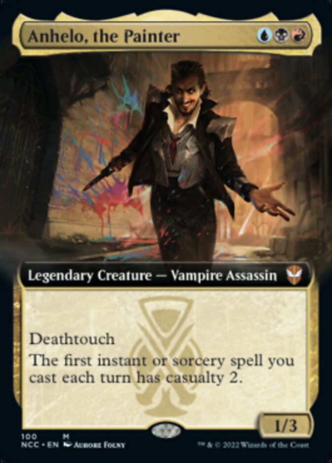 Anhelo, the Painter (Extended Art) [Streets of New Capenna Commander] Foil