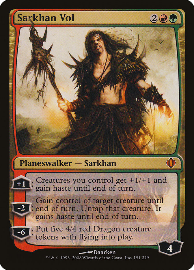 Sarkhan Vol [Shards of Alara] Foil