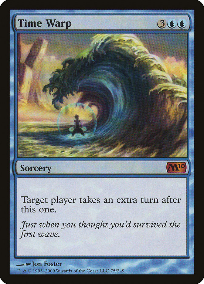 Time Warp [Magic 2010] Foil