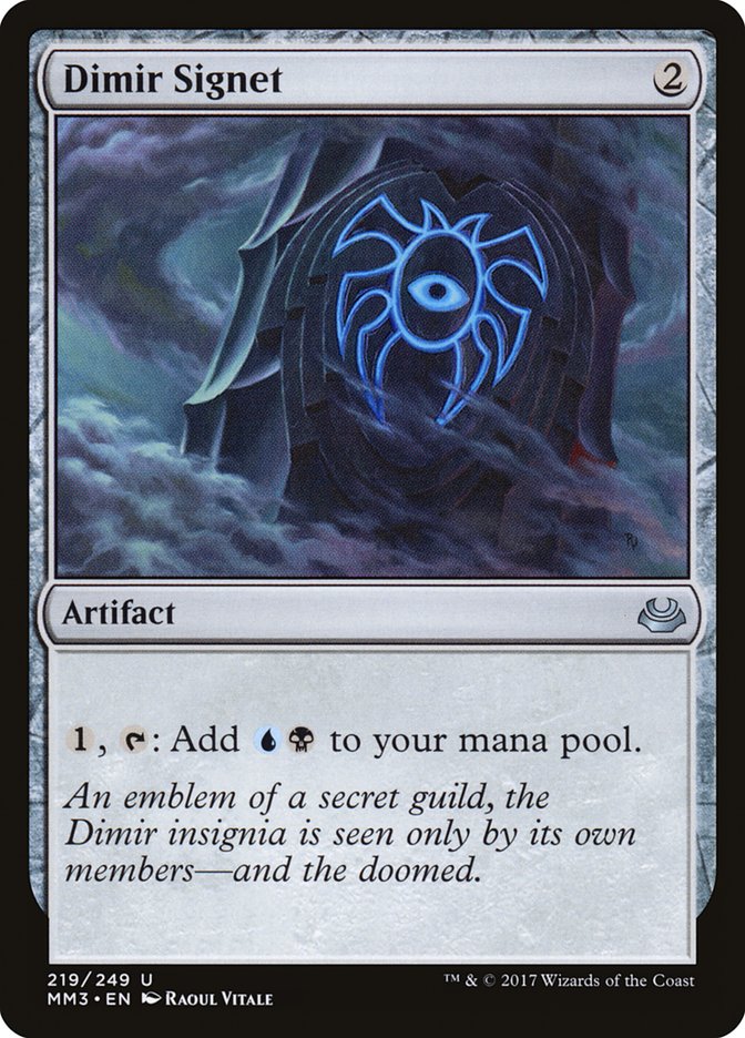 Dimir Signet [Modern Masters 2017] Foil