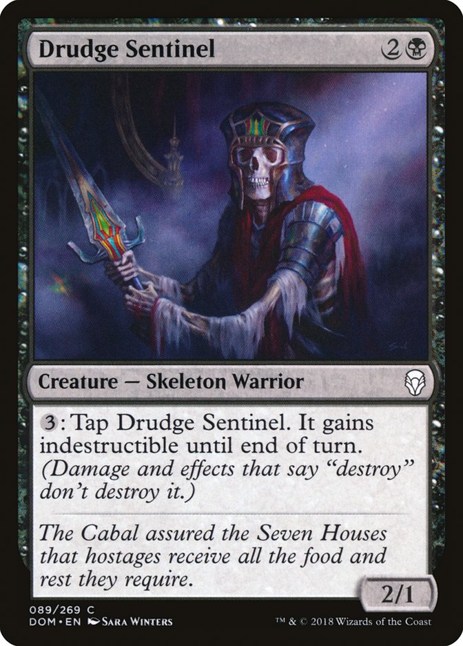 Drudge Sentinel [Dominaria] Foil