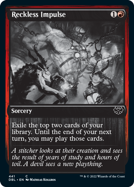 Reckless Impulse [Innistrad: Double Feature] Foil