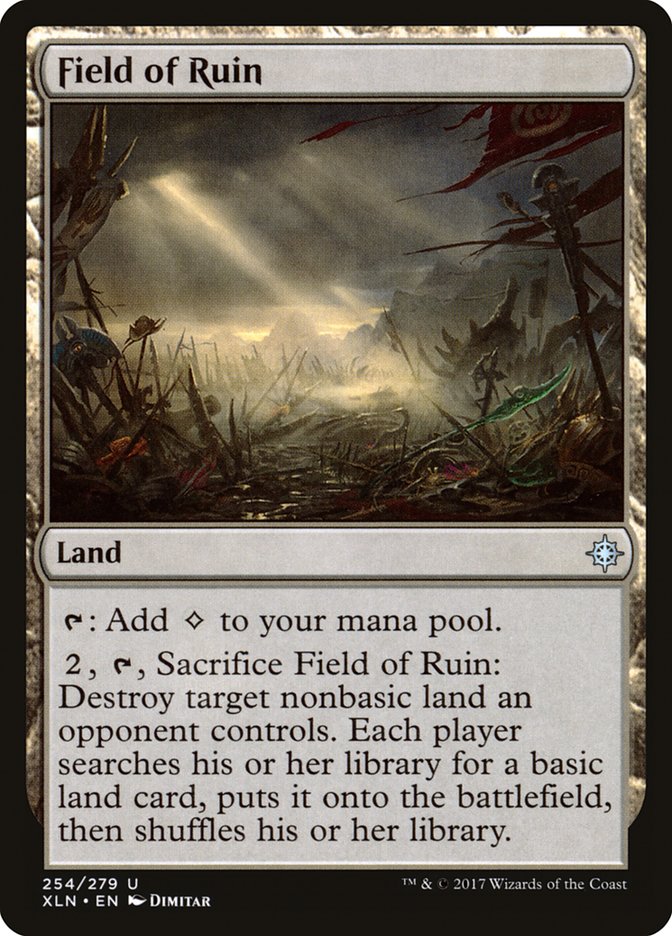 Field of Ruin [Ixalan] Foil
