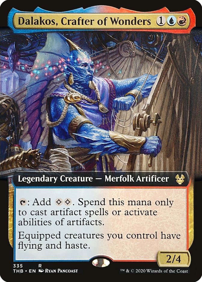 Dalakos, Crafter of Wonders (Extended Art) [Theros Beyond Death] Foil