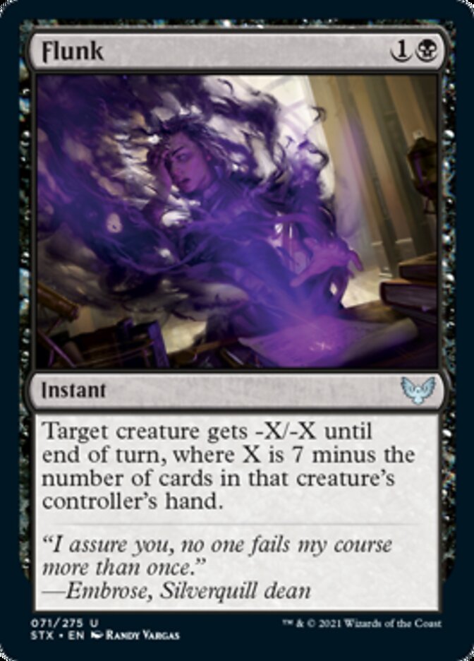 Flunk [Strixhaven: School of Mages] Foil