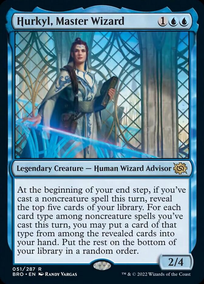 Hurkyl, Master Wizard [The Brothers' War] Foil