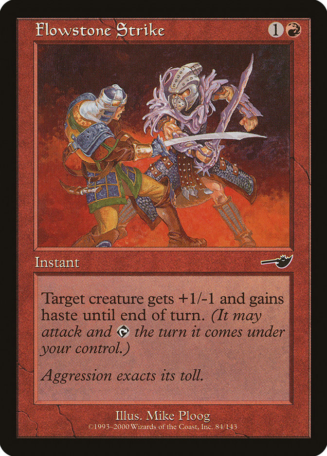 Flowstone Strike [Nemesis] Foil