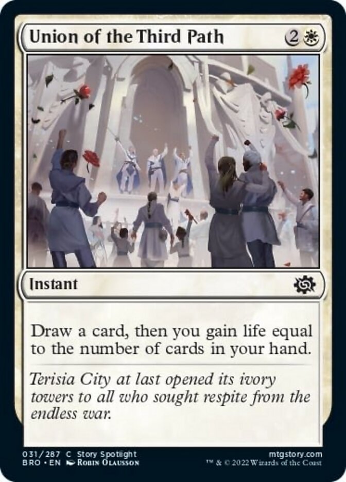 Union of the Third Path [The Brothers' War] Foil