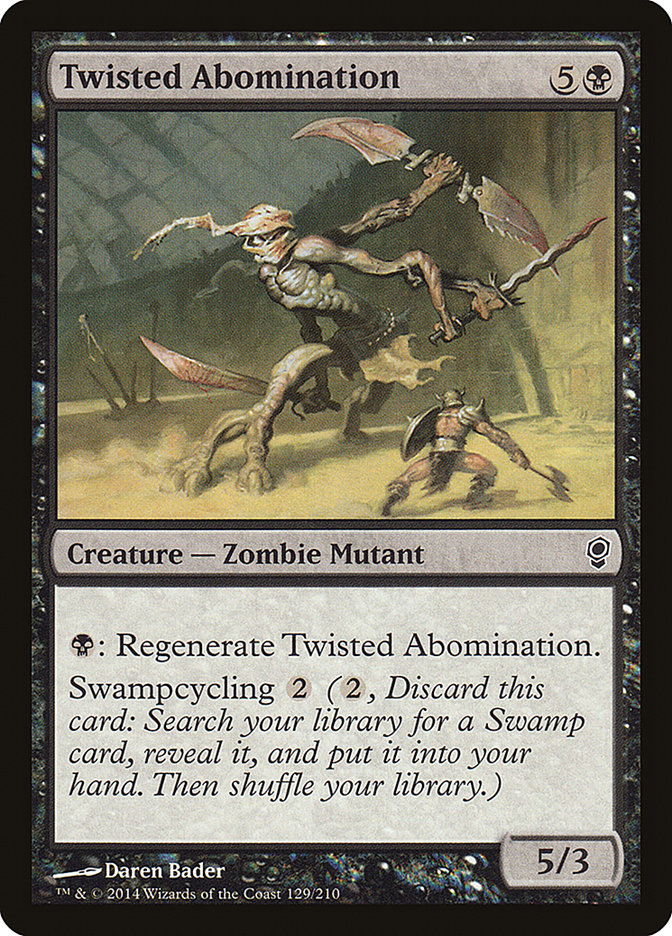Twisted Abomination [Conspiracy] Foil