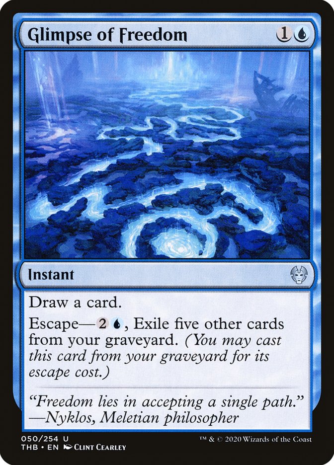 Glimpse of Freedom [Theros Beyond Death] Foil