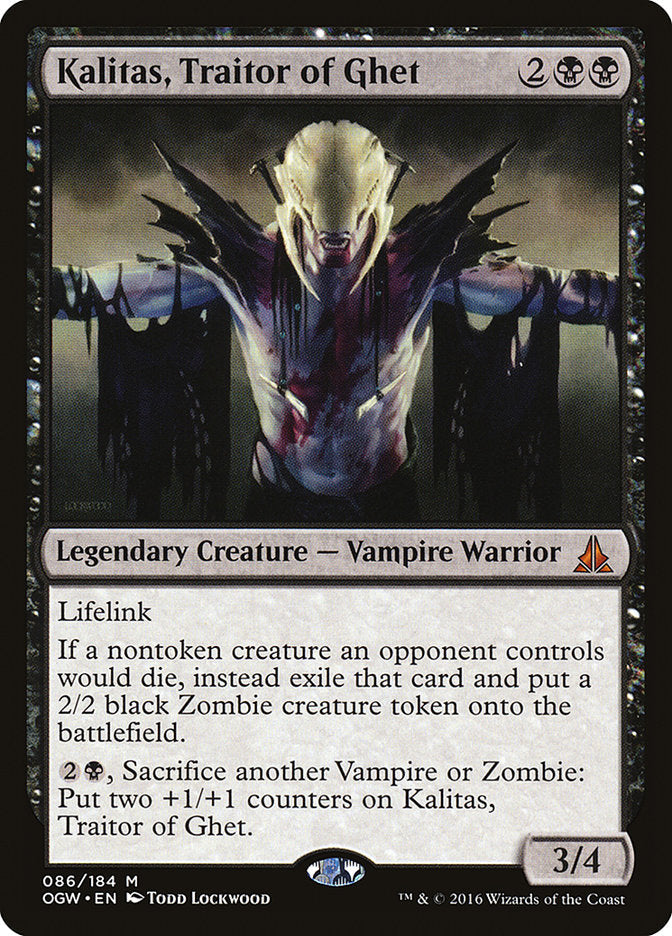 Kalitas, Traitor of Ghet [Oath of the Gatewatch] Foil