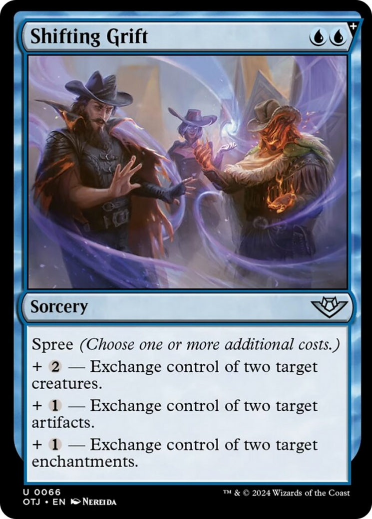 Shifting Grift [Outlaws of Thunder Junction] Foil